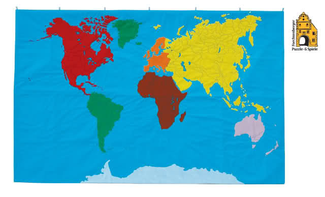 Weltkarte kennenlernen