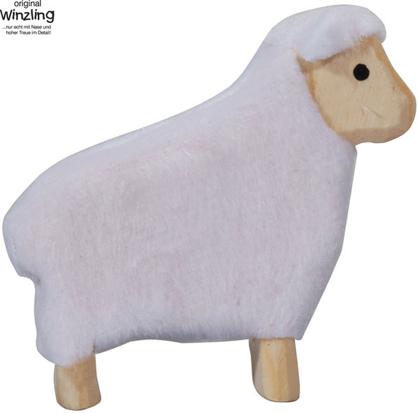 Winzling Schaf aus Holz