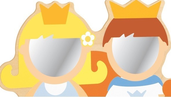 Spiegel König und Königin - Kinderspiegel
